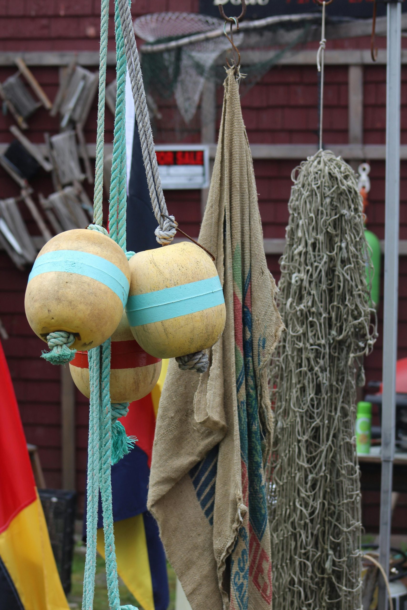 Filet de pêche moderne en décoration intérieure