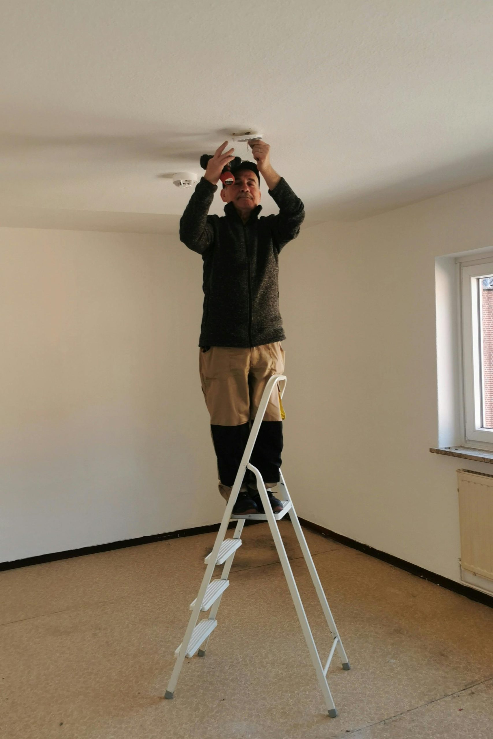 Zones recommandées pour installation détecteur fumée