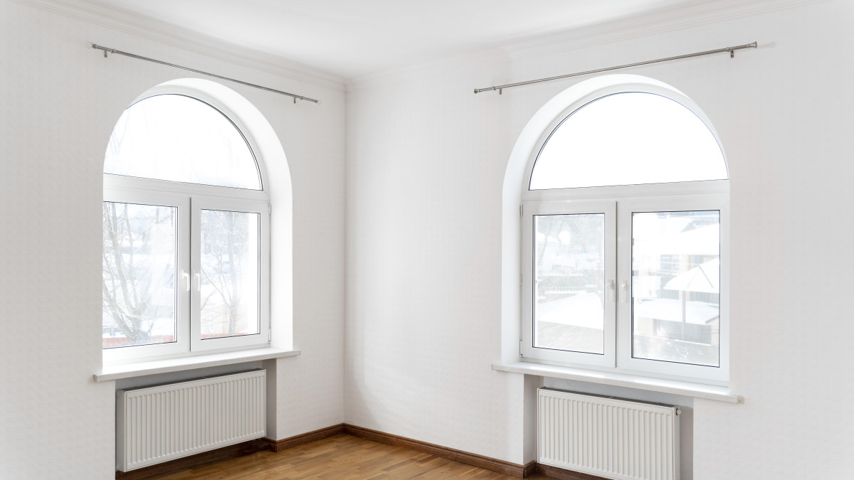 Deux fenetres conçues en PVC