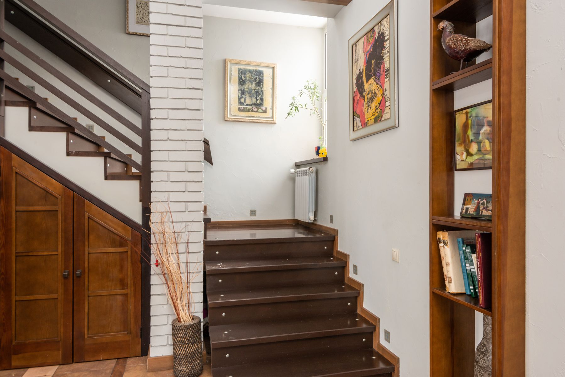 Escalier en bois aux dimensions standards